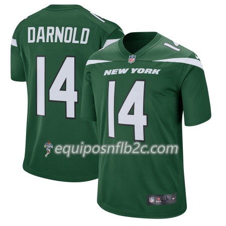 Camiseta Hombre NFL New York Jets Sam Darnold 14  Nike Verde